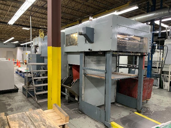 1977 Bobst SP102E 40" die cutter for sale
